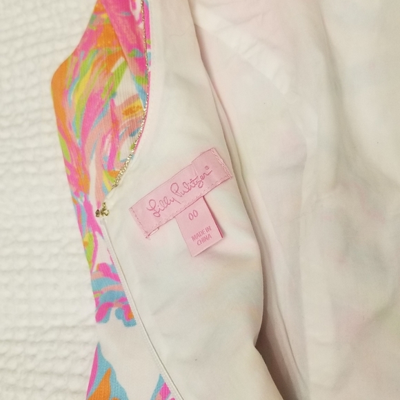 Lilly Pulitzer Janice Shift Dress 00 - Picture 3 of 7